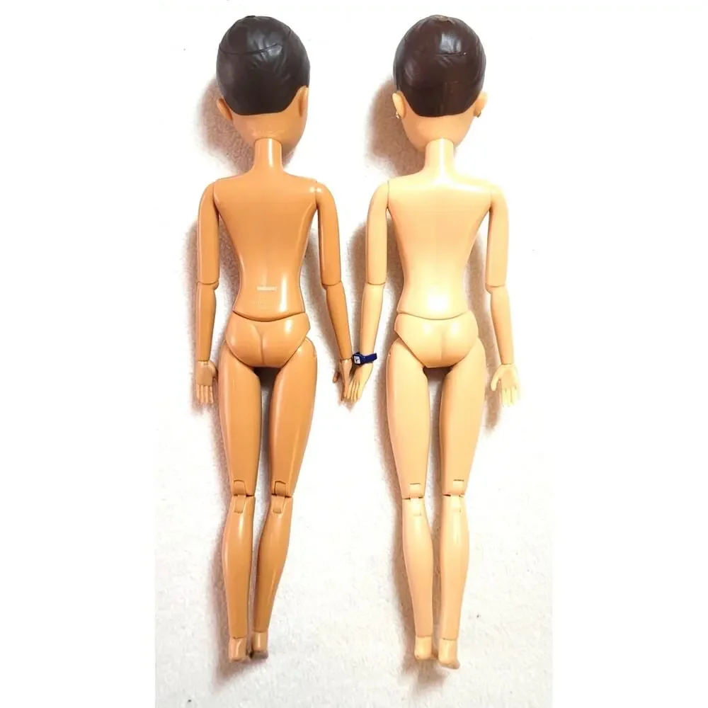 Vtg 2009 Spin Master Liv Dolls Sophie Alexis Lot Bald Nude Wave 1 Articulated